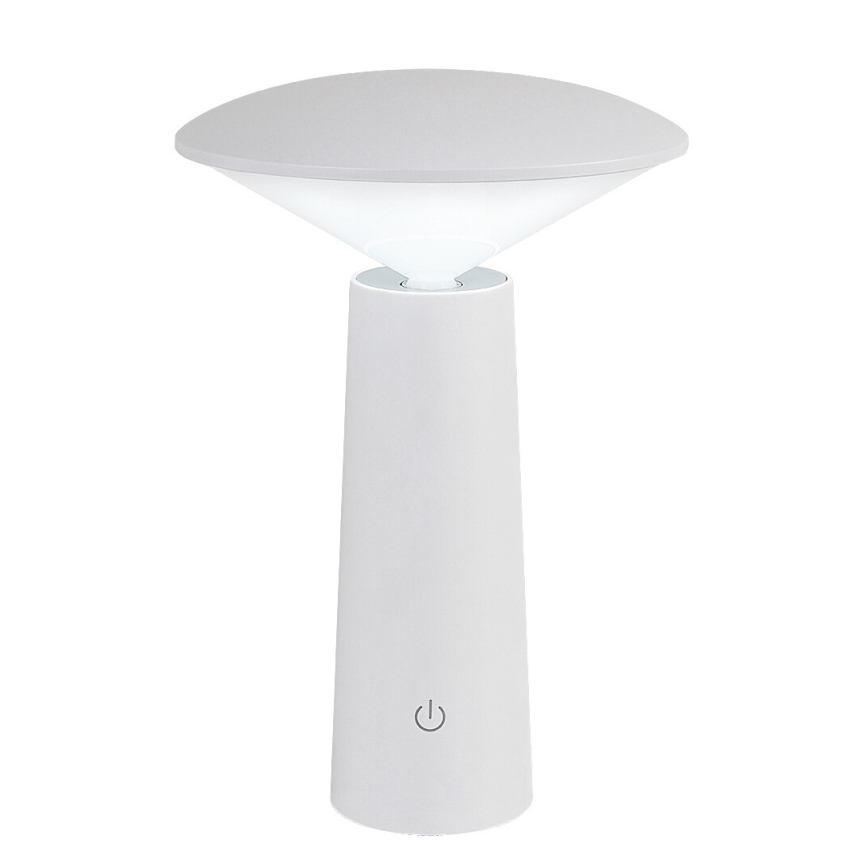 Rabalux - LED Pritemdoma įkraunama jutiklinė stalinė lempa POLPERRO LED/3W/3,7V 1200mAh balta