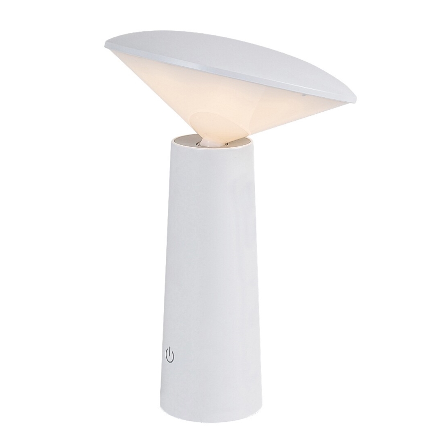 Rabalux - LED Pritemdoma įkraunama jutiklinė stalinė lempa POLPERRO LED/3W/3,7V 1200mAh balta