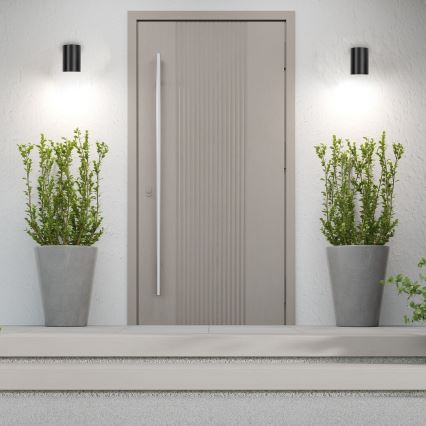 Rabalux - LED sieninis lauko šviestuvas LED/9W/230V 2700/4000/6500K IP65 juoda