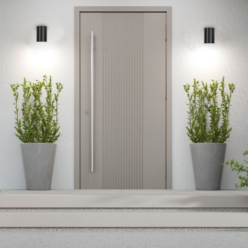 Rabalux - LED sieninis lauko šviestuvas LED/9W/230V 2700/4000/6500K IP65 juoda