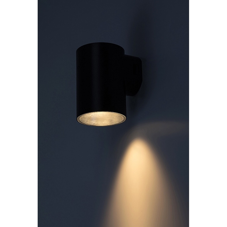 Rabalux - LED sieninis lauko šviestuvas LED/9W/230V 2700/4000/6500K IP65 juoda