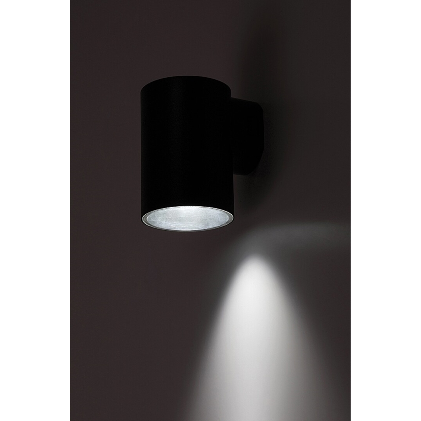 Rabalux - LED sieninis lauko šviestuvas LED/9W/230V 2700/4000/6500K IP65 juoda