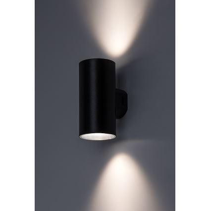 Rabalux - LED sieninis lauko šviestuvas LED/18W/230V 2700/4000/6500K IP65 juoda