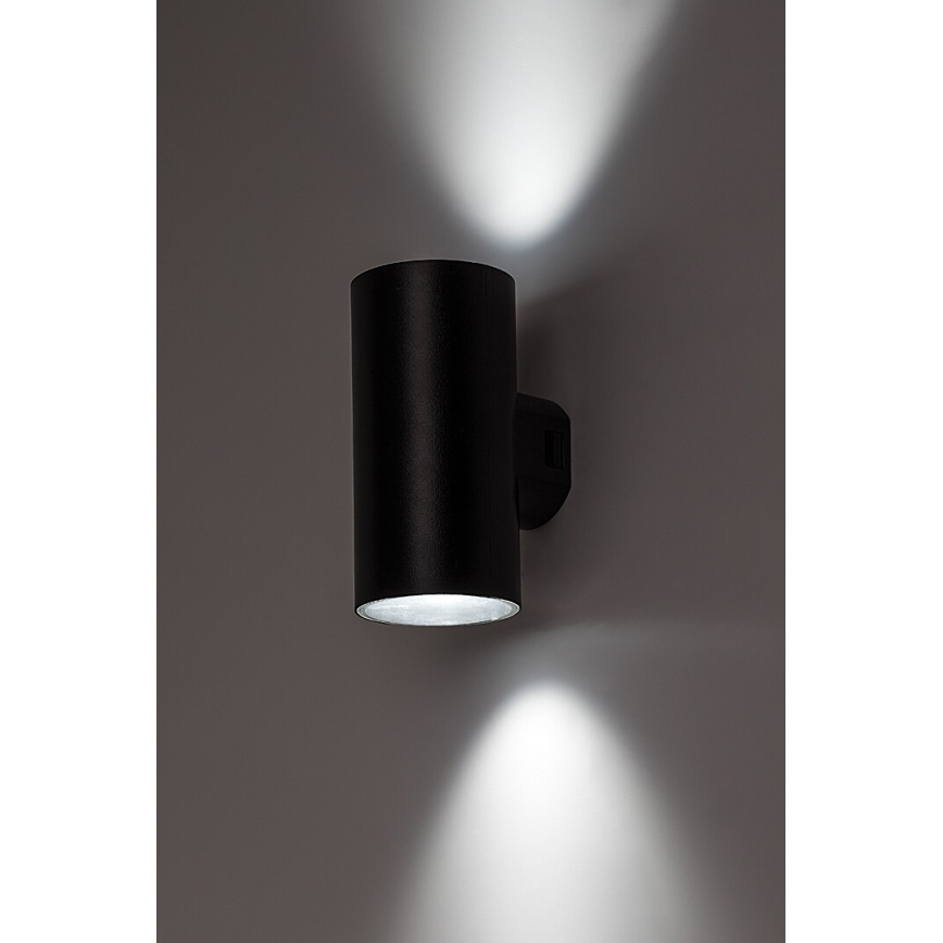 Rabalux - LED sieninis lauko šviestuvas LED/18W/230V 2700/4000/6500K IP65 juoda