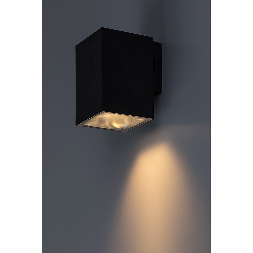 Rabalux - LED sieninis lauko šviestuvas LED/9W/230V 2700/4000/6500K IP65 juoda