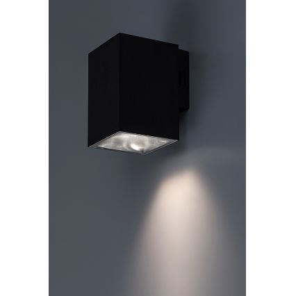 Rabalux - LED sieninis lauko šviestuvas LED/9W/230V 2700/4000/6500K IP65 juoda