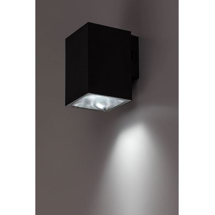 Rabalux - LED sieninis lauko šviestuvas LED/9W/230V 2700/4000/6500K IP65 juoda