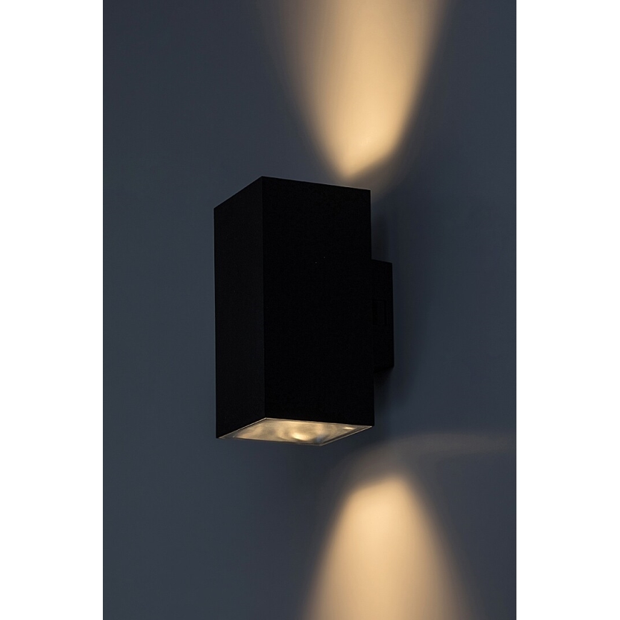 Rabalux - LED sieninis lauko šviestuvas LED/18W/230V 2700/4000/6500K IP65 juoda