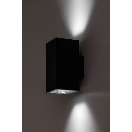 Rabalux - LED sieninis lauko šviestuvas LED/18W/230V 2700/4000/6500K IP65 juoda
