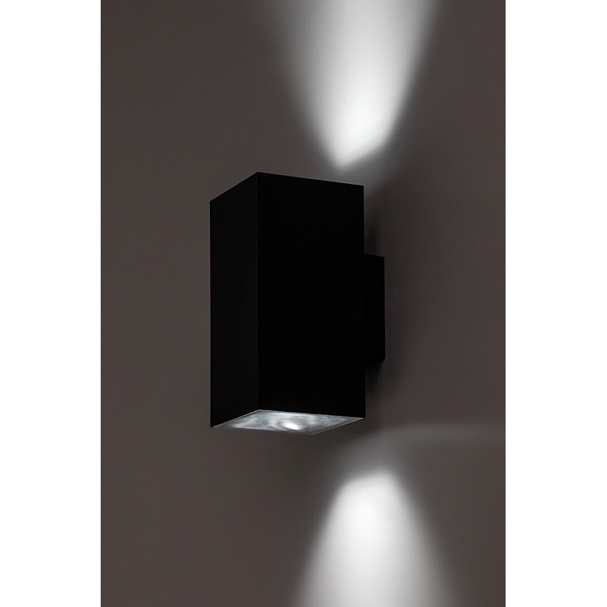 Rabalux - LED sieninis lauko šviestuvas LED/18W/230V 2700/4000/6500K IP65 juoda