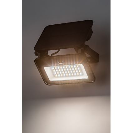Rabalux - LED Saulės energijos prožektorius su jutiklliu LED/6W/3,7V 3000/4000/6500K IP65