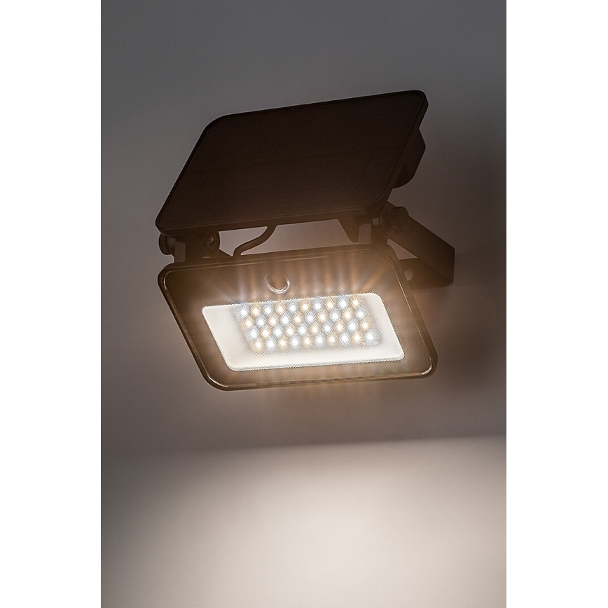 Rabalux - LED Saulės energijos prožektorius su jutiklliu LED/6W/3,7V 3000/4000/6500K IP65