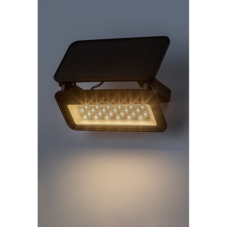 Rabalux - LED Saulės energijos prožektorius su jutiklliu LED/8W/3,7V 3000/4000/6500K IP65