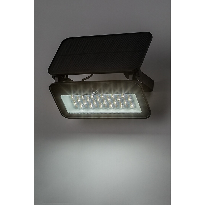 Rabalux - LED Saulės energijos prožektorius su jutiklliu LED/8W/3,7V 3000/4000/6500K IP65