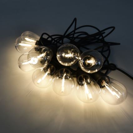 Rabalux - LED grandinė, įkraunama saulės šviesa LED/3,6W/3,7V 6,5 m 1200mAh IP44