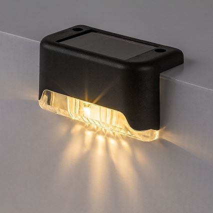 Rabalux - 4 vnt. LED saulės sieninių šviestuvų rinkinys su sutemų jutikliu LED/0,06W/1,2V 300 mAh IP44