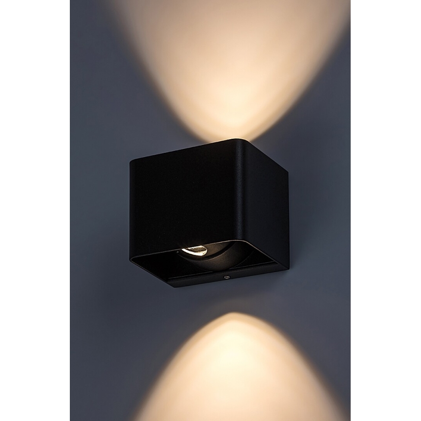 Rabalux - LED sieninis lauko šviestuvas LED/10W/230V IP54 juoda