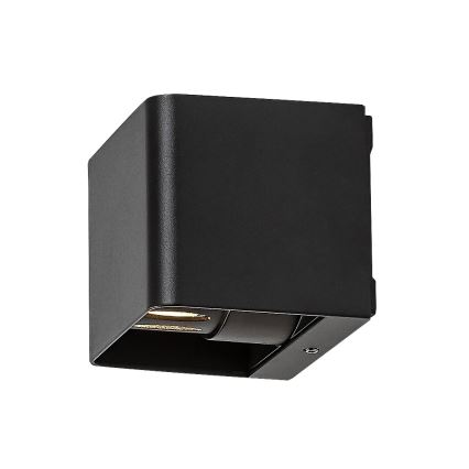 Rabalux - LED sieninis lauko šviestuvas LED/10W/230V IP54 juoda