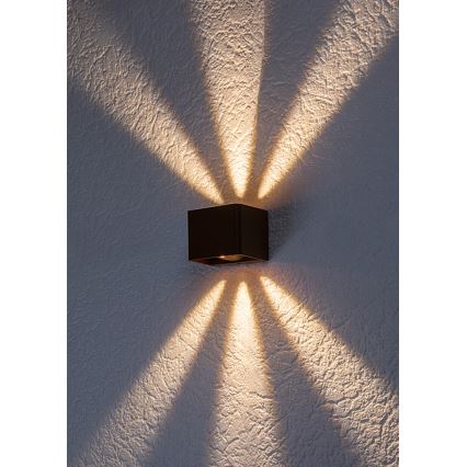 Rabalux - LED sieninis lauko šviestuvas LED/10W/230V IP54 ruda