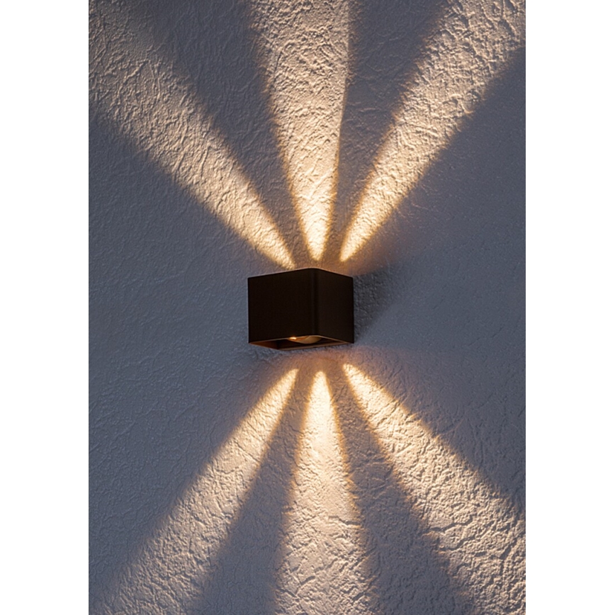 Rabalux - LED sieninis lauko šviestuvas LED/10W/230V IP54 ruda