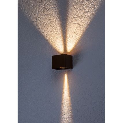 Rabalux - LED sieninis lauko šviestuvas LED/10W/230V IP54 ruda
