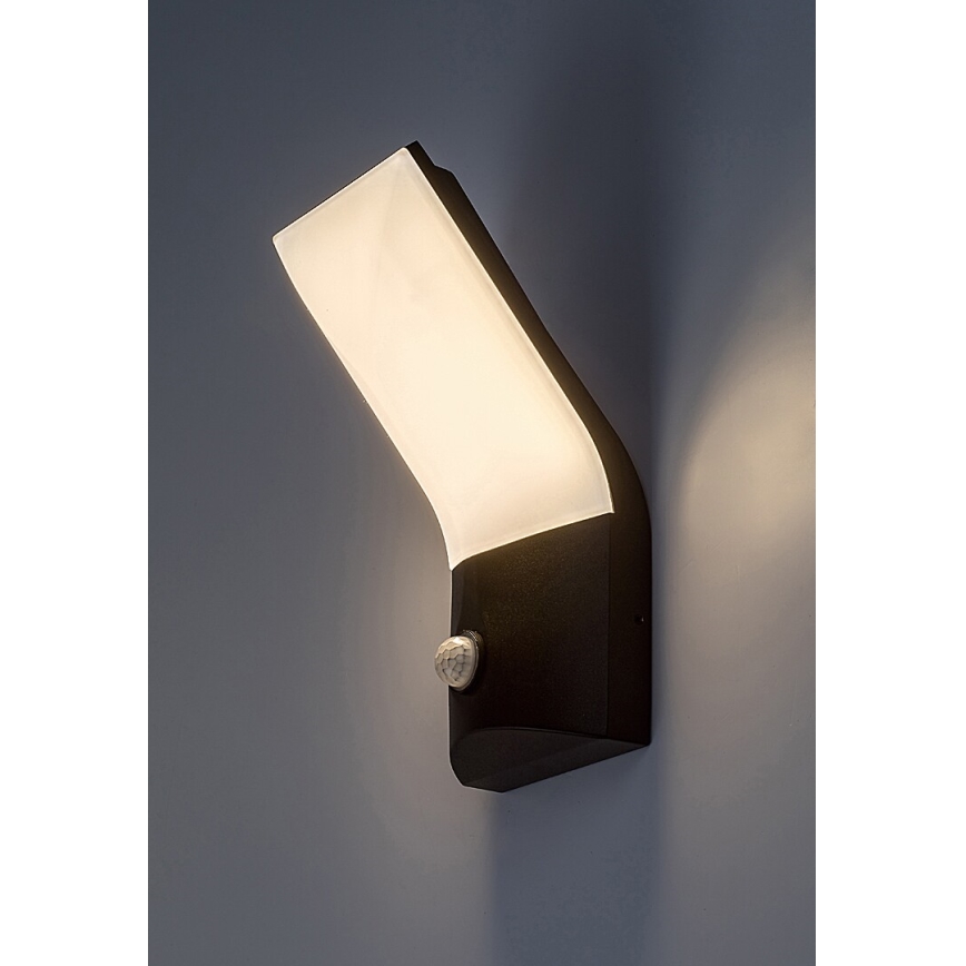 Rabalux - LED Lauko sieninis šviestuvas su jutikliu LED/10W/230V IP54