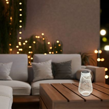 Rabalux - LED apšvietimas, įkraunamas saulės energija LED/0,16W/1,2V 400mAh IP44