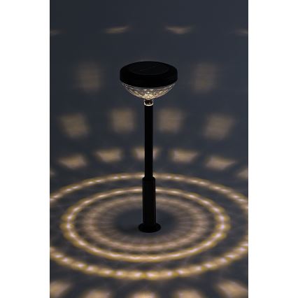 Rabalux - LED RGB šviestuvas, įkraunamas saulės energija LED/0,1W/1,2V 600mAh IP44