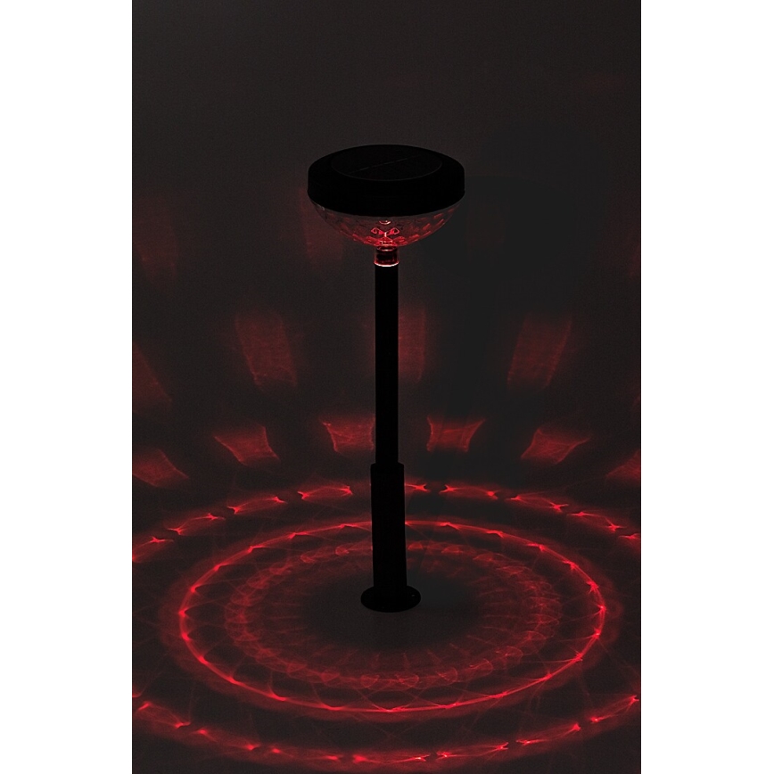 Rabalux - LED RGB šviestuvas, įkraunamas saulės energija LED/0,1W/1,2V 600mAh IP44