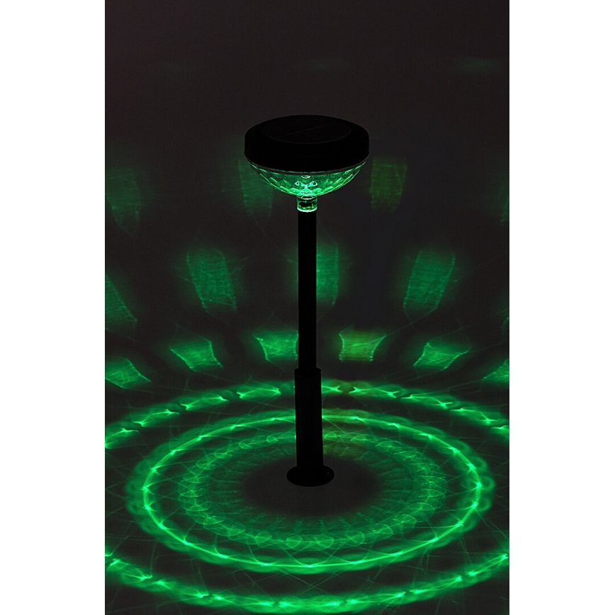 Rabalux - LED RGB šviestuvas, įkraunamas saulės energija LED/0,1W/1,2V 600mAh IP44