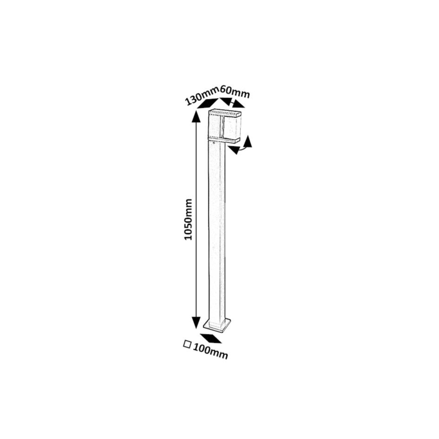 Rabalux - LED lauko šviestuvas LED/10W/230V IP54