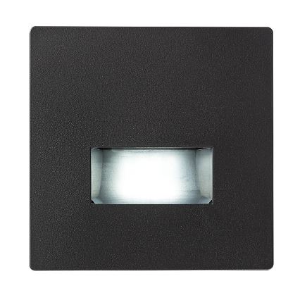 Rabalux - LED laiptų šviestuvas LED/1W/230V 3000/4500/6500K juodas