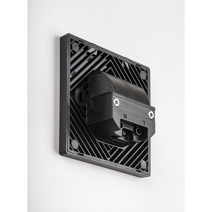 Rabalux - LED laiptų šviestuvas LED/1W/230V 3000/4500/6500K juodas
