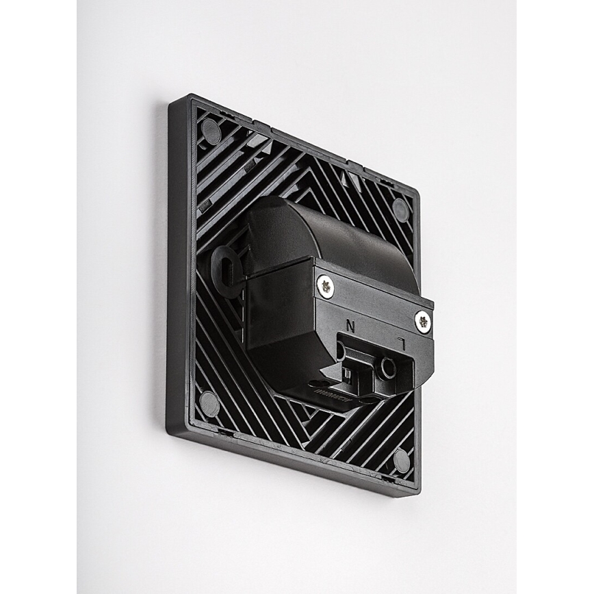 Rabalux - LED laiptų šviestuvas LED/1W/230V 3000/4500/6500K juodas