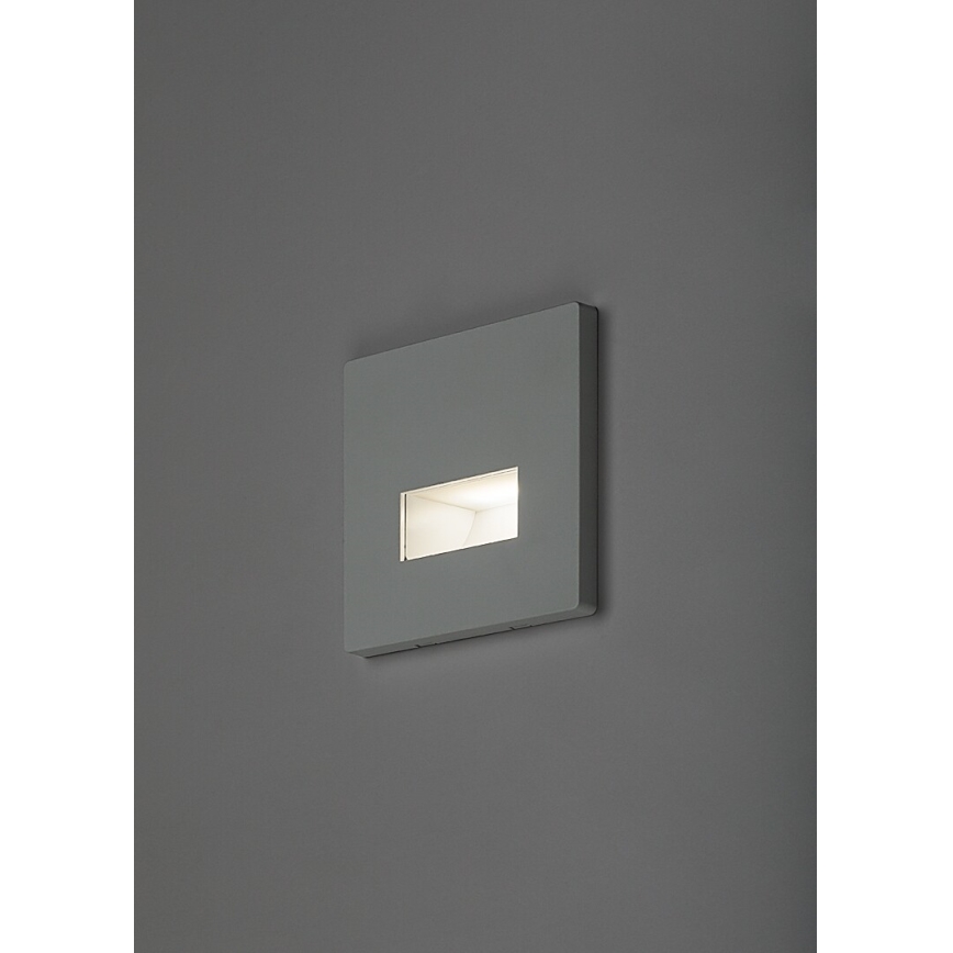 Rabalux - LED laiptų šviestuvas LED/1W/230V 3000/4500/6500K baltas