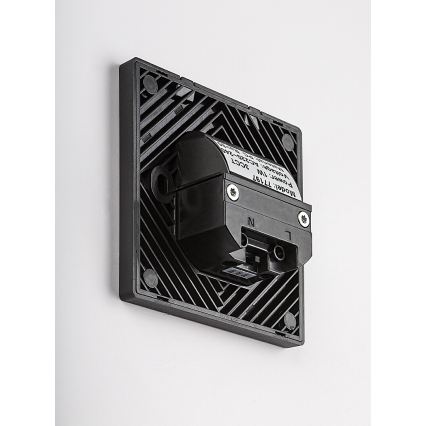 Rabalux - LED laiptų šviestuvas su judesio ir sumrėkimo jutikliu LED/1W/230V 3000/4500/6500K juodas