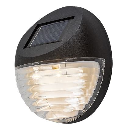 Rabalux - Rinkinys 2 vnt. saulės energija maitinamas sieninis LED šviestuvas LED/0,06W/1,2V 300 mAh IP44