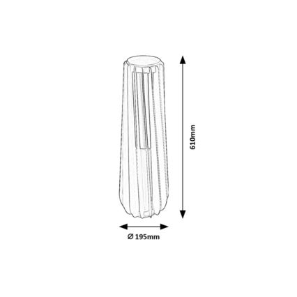 Rabalux - LED lauko sieninis šviestuvas LED/12W/230V IP54