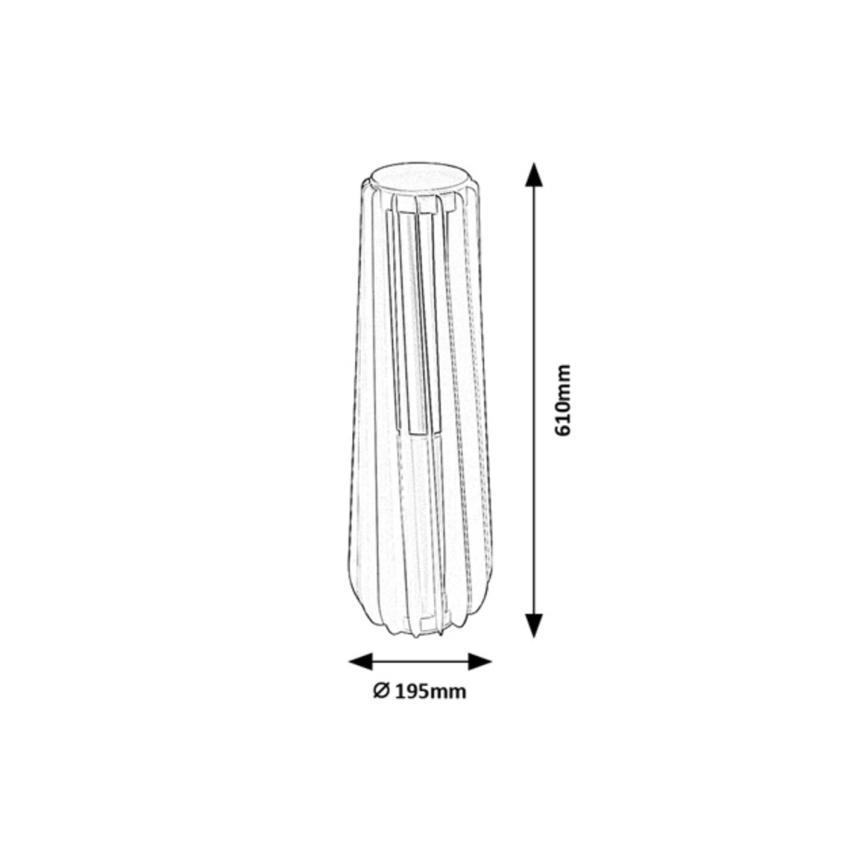 Rabalux - LED lauko sieninis šviestuvas LED/12W/230V IP54