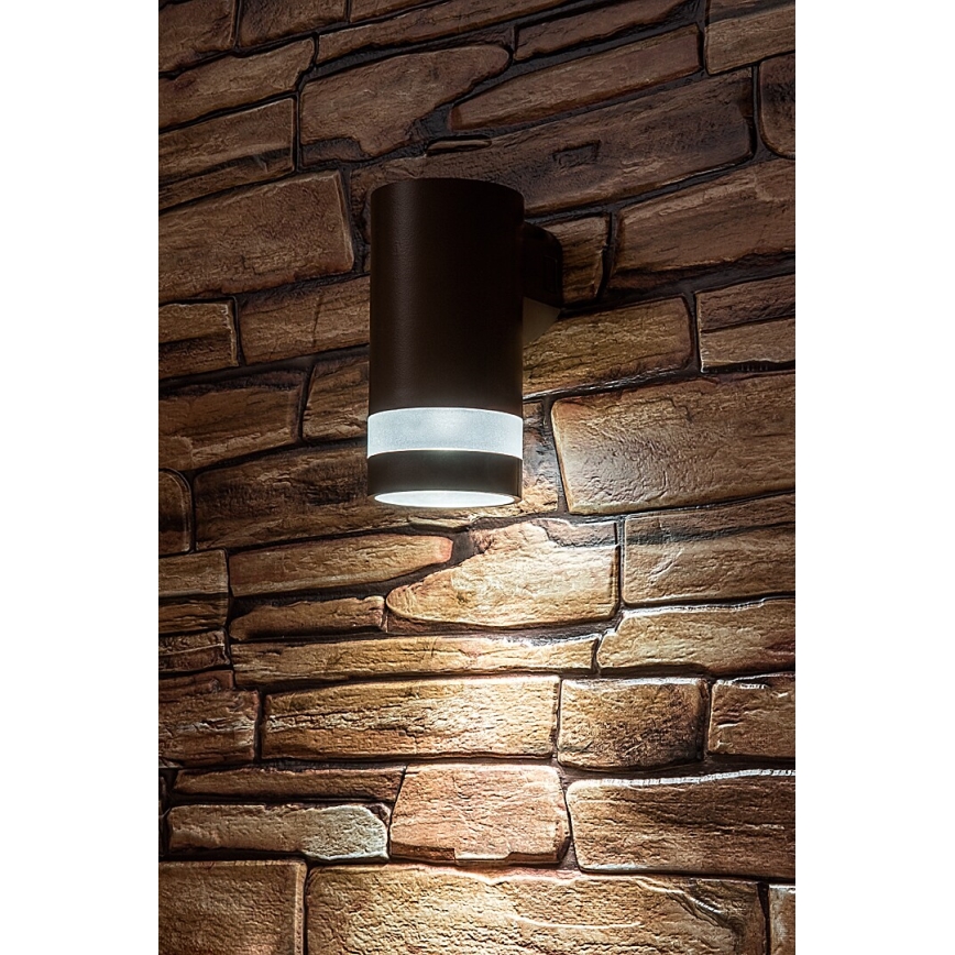 Rabalux - LED lauko sieninis šviestuvas LED/9W/230V IP65 rudos spalvos
