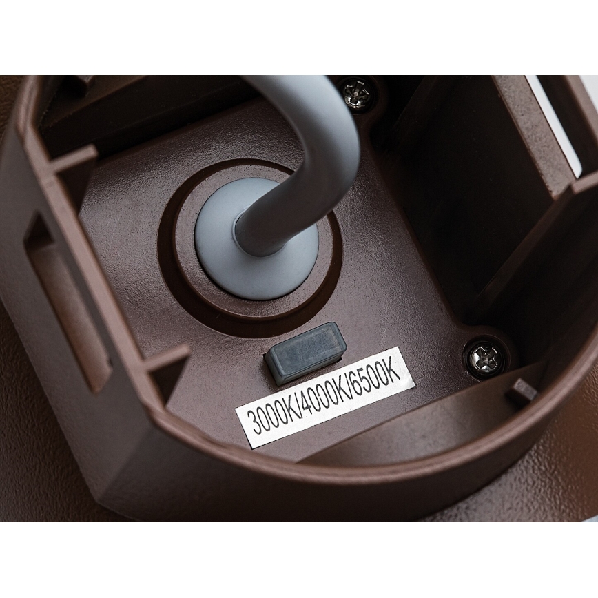 Rabalux - LED lauko sieninis šviestuvas LED/16W/230V IP65 rudas