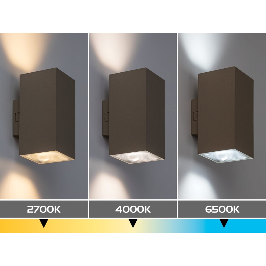 Rabalux - LED Lauko sieninis šviestuvas LED/18W/230V 2700/4000/6500K IP65