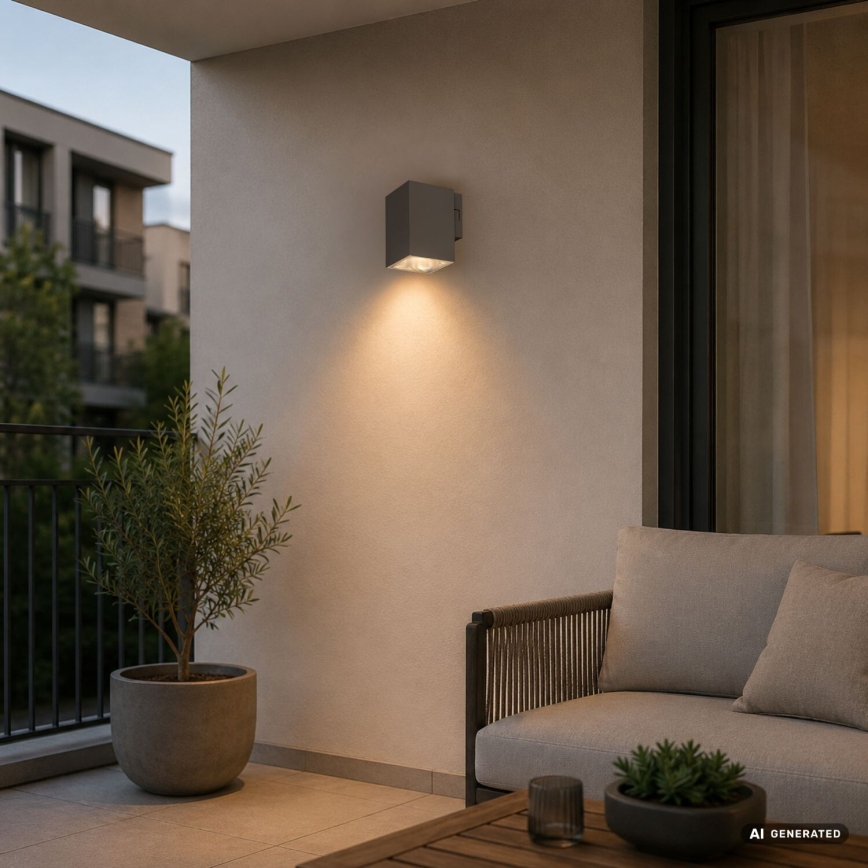Rabalux - LED Lauko sieninis šviestuvas LED/9W/230V 2700/4000/6500K IP65