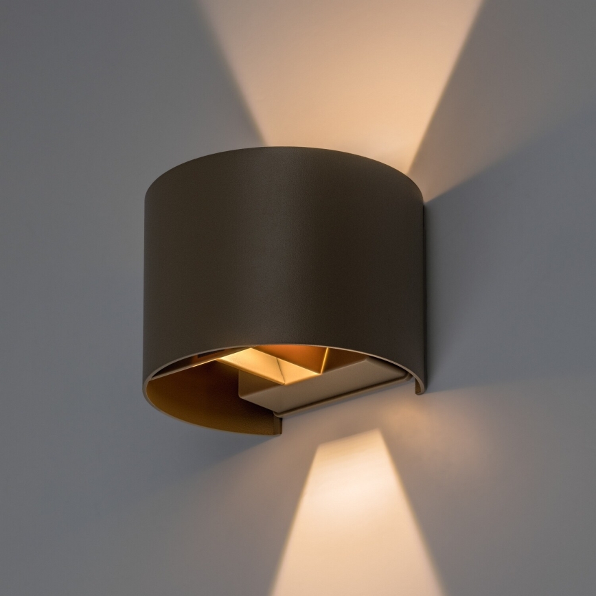 Rabalux - LED Lauko sieninis šviestuvas LED/5W/230V 2700/4000/6500K IP54 smėlio spalvos