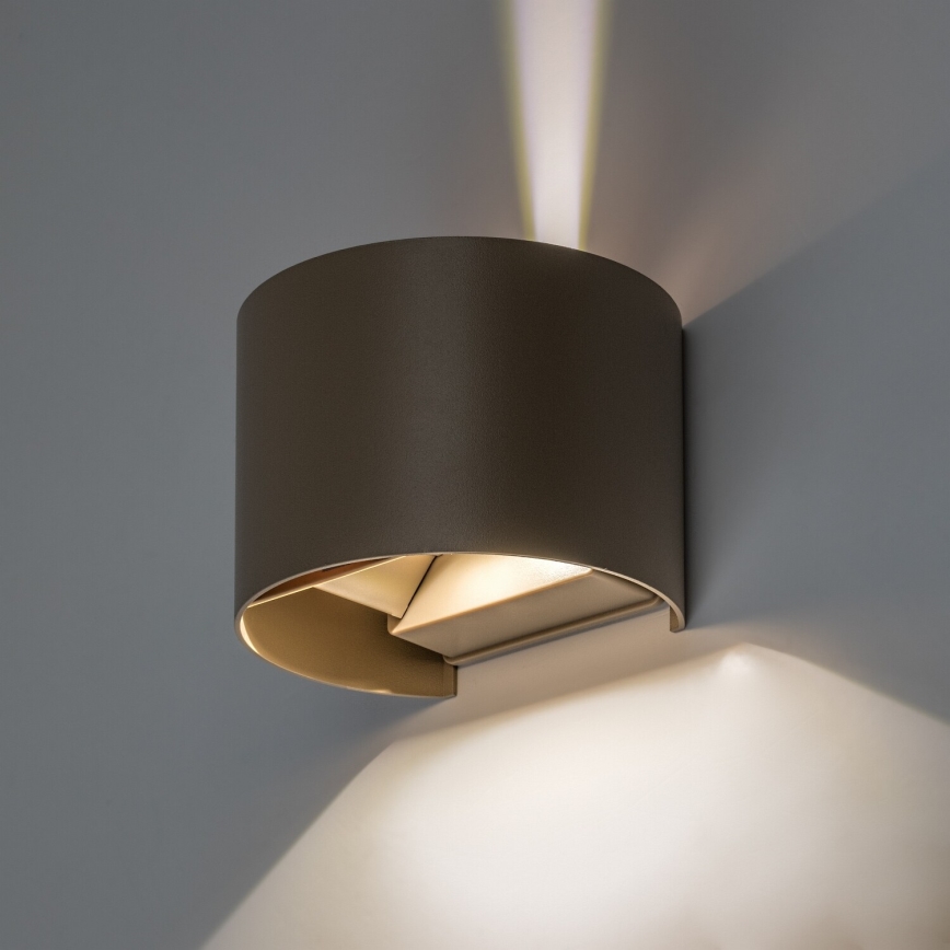 Rabalux - LED Lauko sieninis šviestuvas LED/5W/230V 2700/4000/6500K IP54 smėlio spalvos