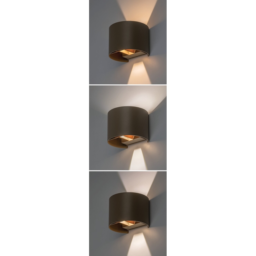 Rabalux - LED Lauko sieninis šviestuvas LED/5W/230V 2700/4000/6500K IP54 smėlio spalvos