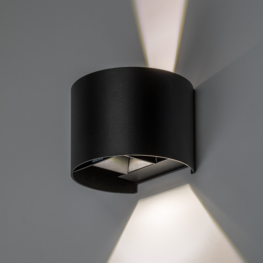 Rabalux - LED Lauko sieninis šviestuvas LED/5W/230V 2700/4000/6500K IP54 juodas