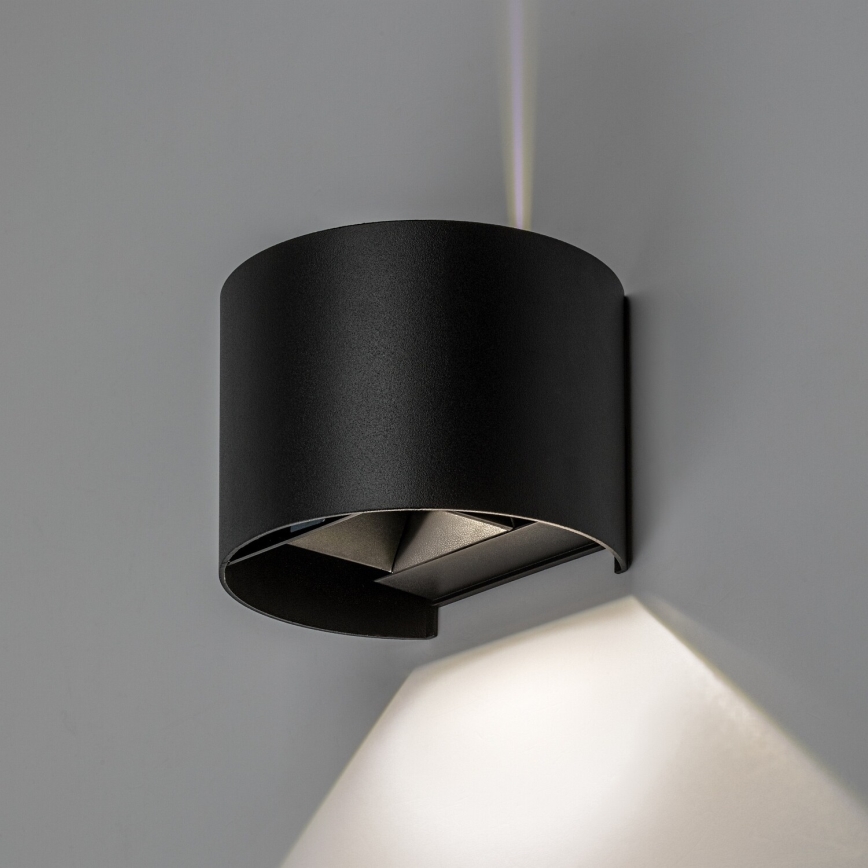 Rabalux - LED Lauko sieninis šviestuvas LED/5W/230V 2700/4000/6500K IP54 juodas