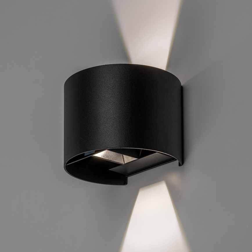 Rabalux - LED Lauko sieninis šviestuvas LED/5W/230V 2700/4000/6500K IP54 juodas