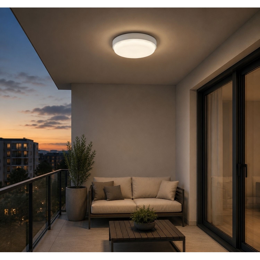 Rabalux - LED lauko lubinis šviestuvas LED/14W/230V IP54 baltas